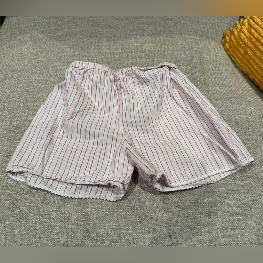 Papo d’Anjo Girls’ Striped Shorts